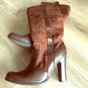 Brown Suede Boots